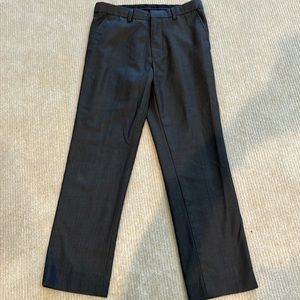 David Oliver boys charcoal gray size 10 dress pants classic prep uniform causal